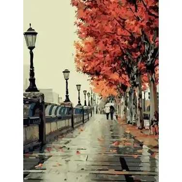 wholesale autumn scenery diamond paintings kits round/square diamond painting for adults or gifts