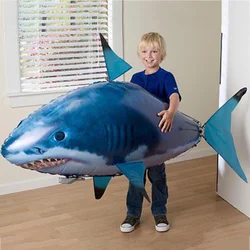 Kids Toys Gifts Party Decoration Toy Remote Control Shark-Toys Fish Infrared RC Flying Air Balloons Fish