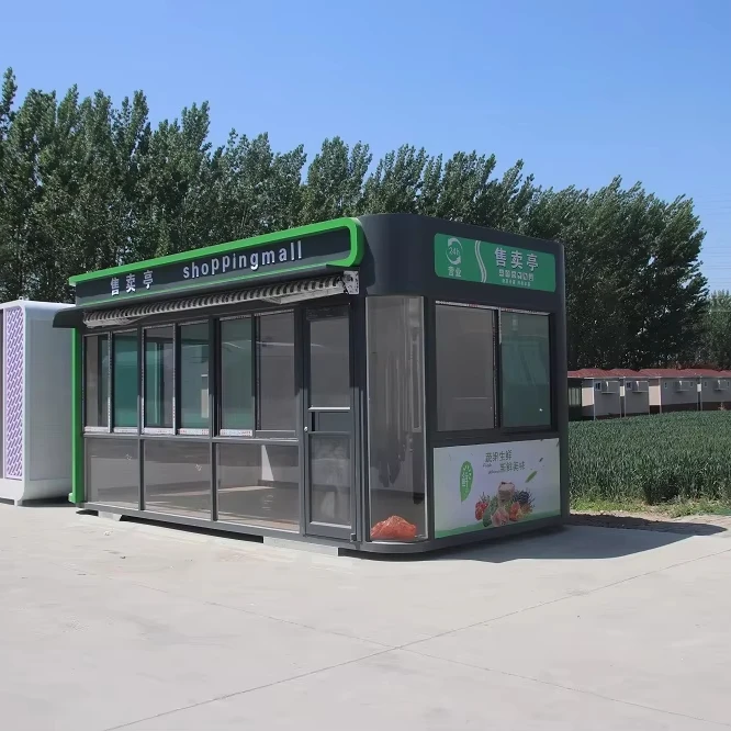 Высокое качество портативный фургон дом зеркало фотобудка наружная продажа Стенд для продажи