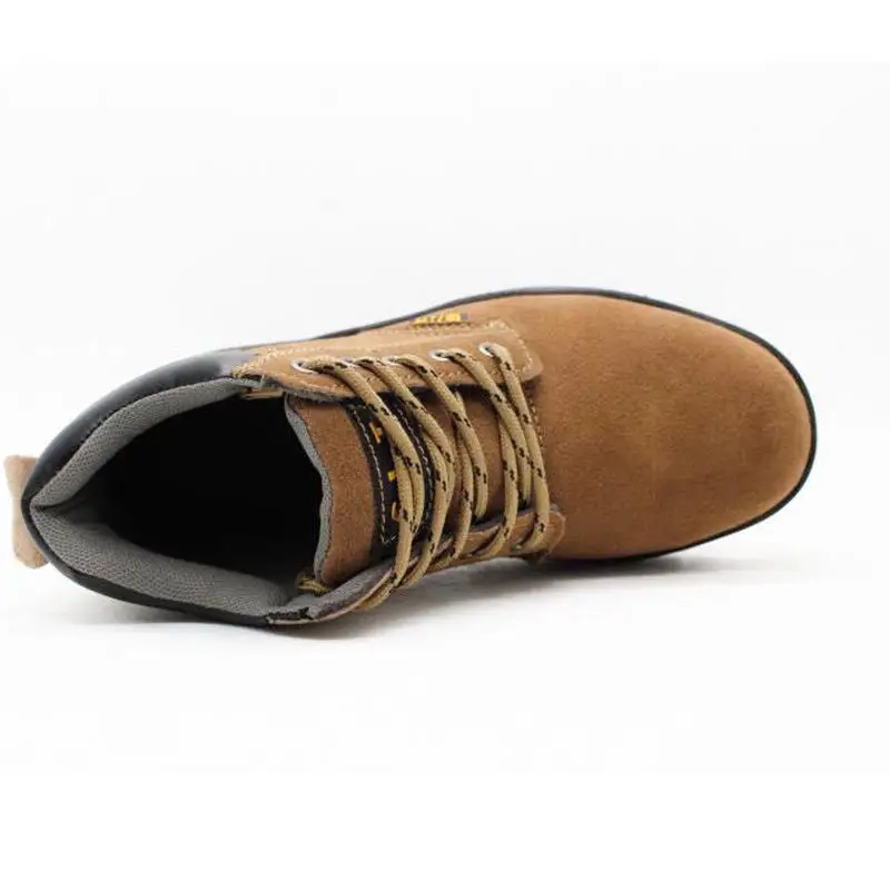 Labor Protection Shoes Male Steel Toe And Safe Work Shoes To Prevent Hitting And Puncture Light Breathable ESD Safety Shoes