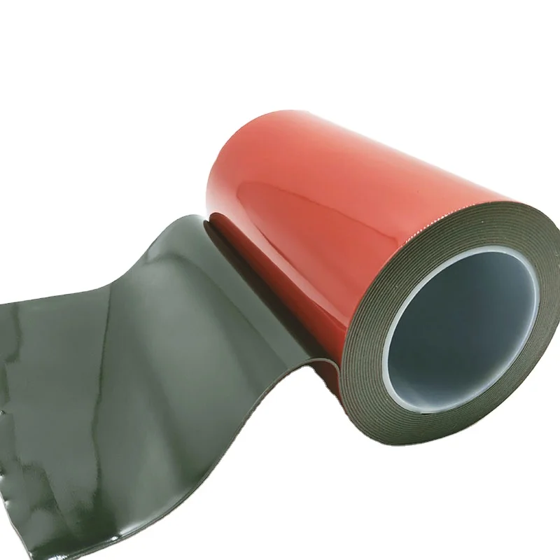 Custom Size Non Trace Clear Mount Tape Waterproof Double Sided Transparent Gray Adhesive Acrylic Foam Tape