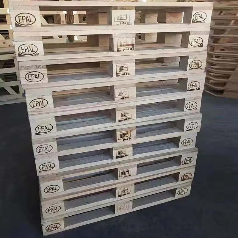 Factory Wholesale Cheap Single Face 4 Way Entry Wood Pallets Cheap European standard EPAL fumigated wooden pallet