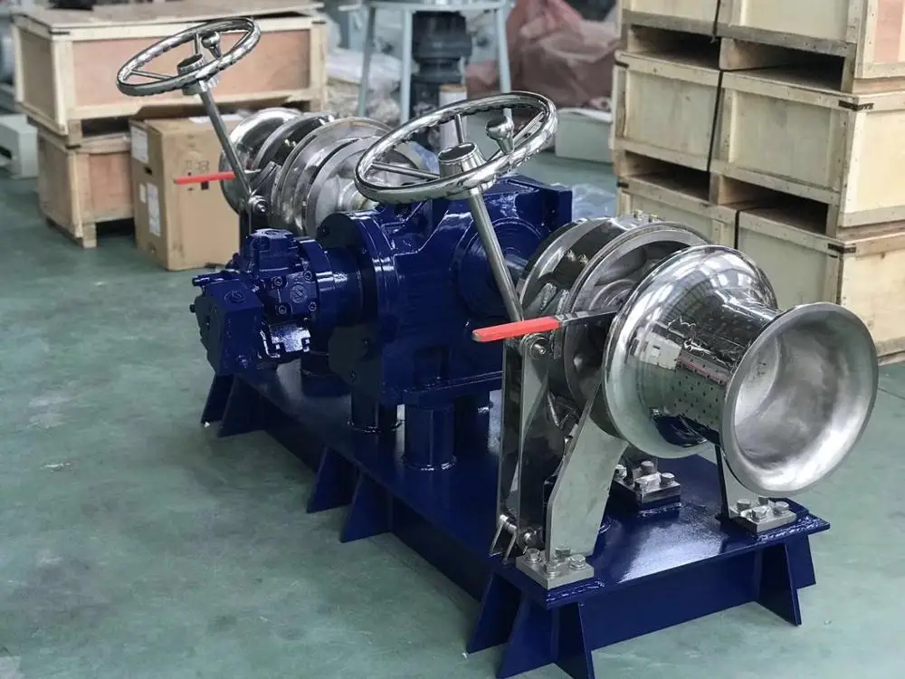 Good Price High Quality Stainless Steel Single Drum Hydraulic Anchor Windlass for Ship