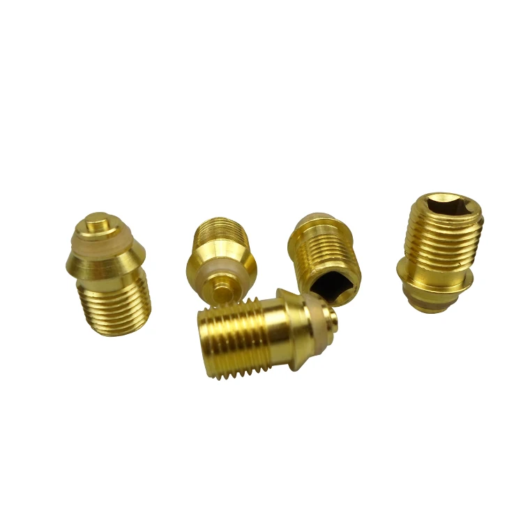 
Wholesale threaded brass hollow inserts for gas cylinders 