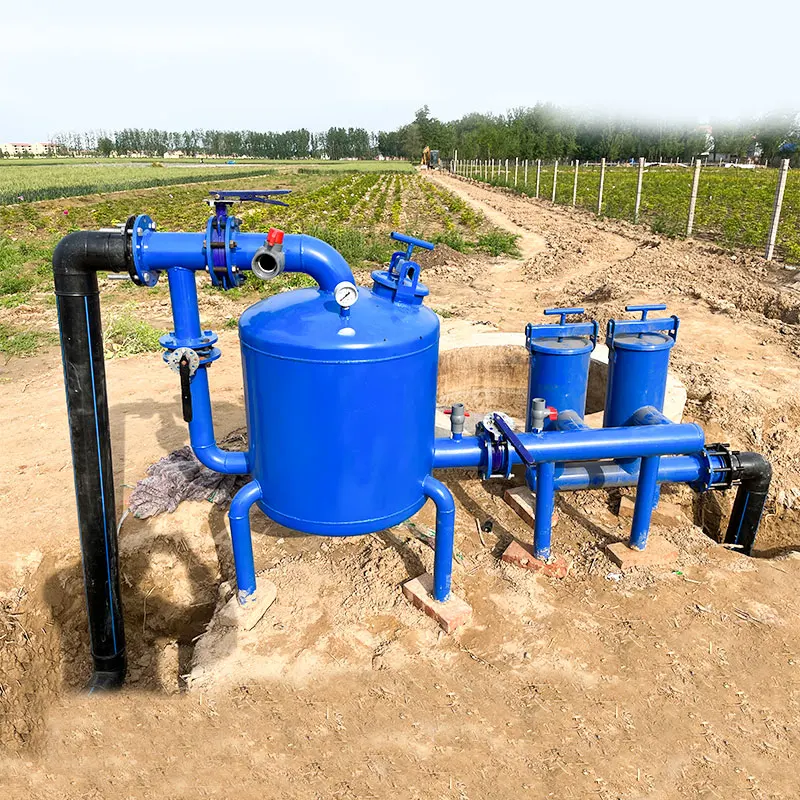 Пескоструйный фильтр для системы капельного орошения с надежной