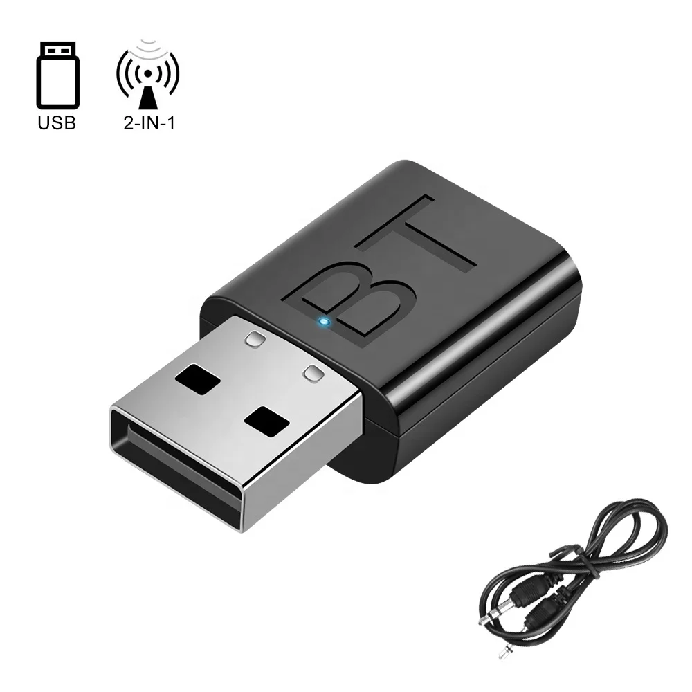 USB Bluetooth 5 0 приемник-передатчик стерео RCA 3 мм AUX для ТВ ПК наушников домашняя стереосистема автомобильное