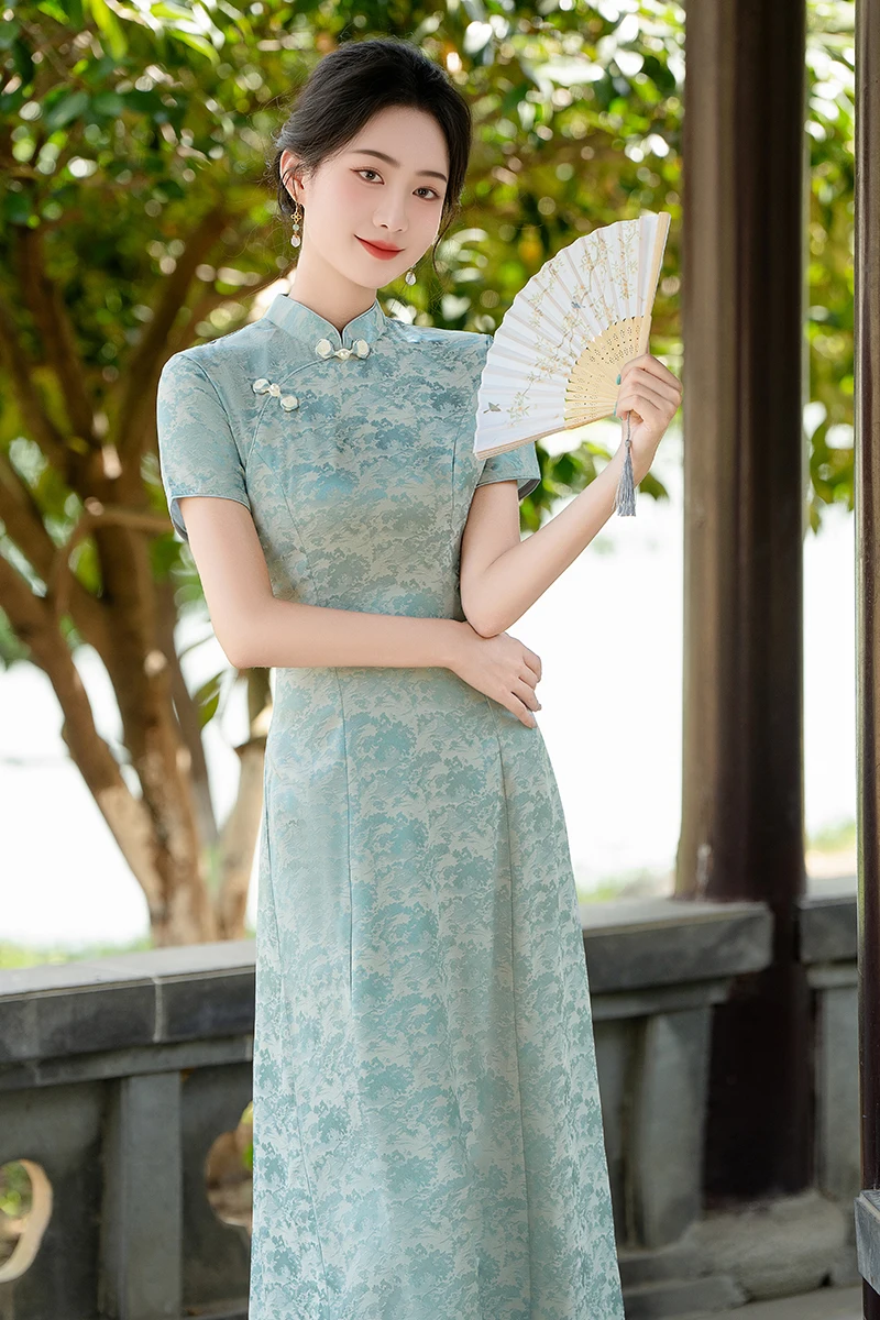 modern hanfu dress qipao cheongsam women hanfu plus size traditional hanfu