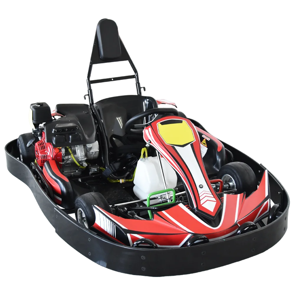 Professional 200cc Petrol Gasolene Engine Off Road Racing Karting Car Pedal Adult Go Kart