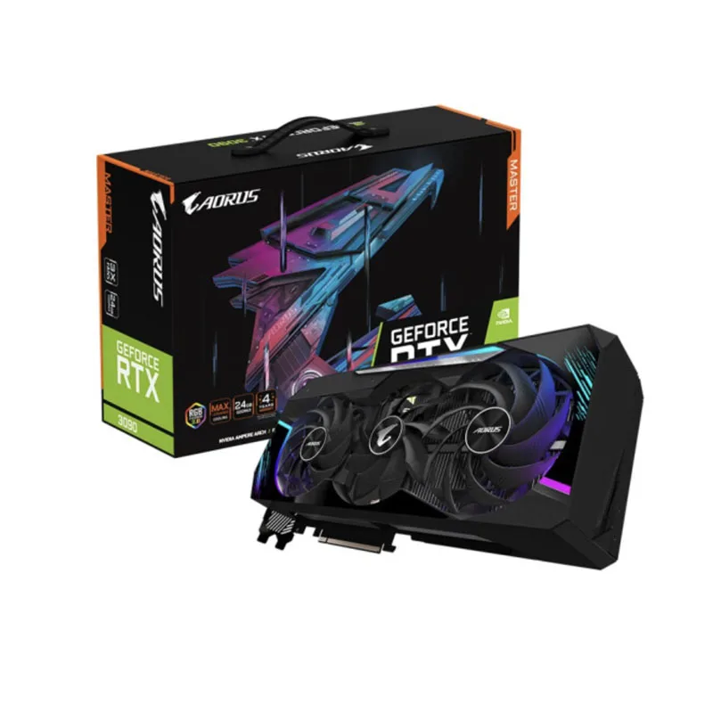 GIGABYTE Geforce AORUS RTX 3090 3080 3070 3060 TI MASTER xtreme WB VISION EAGLE GAMING OC graphics graphic video card stock