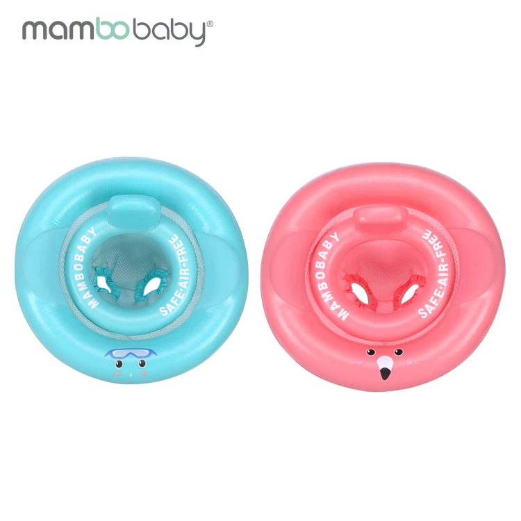 Mambobaby Non-inflatable Float Baby Swimming Ring Swim Trainer Inflatable Pool Float Boat Mambobaby Air Free Baby Seat Float