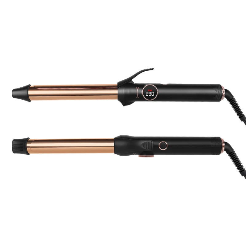 2023 New Ionic Ceramic Digital LCD Hair Wand Curling Iron