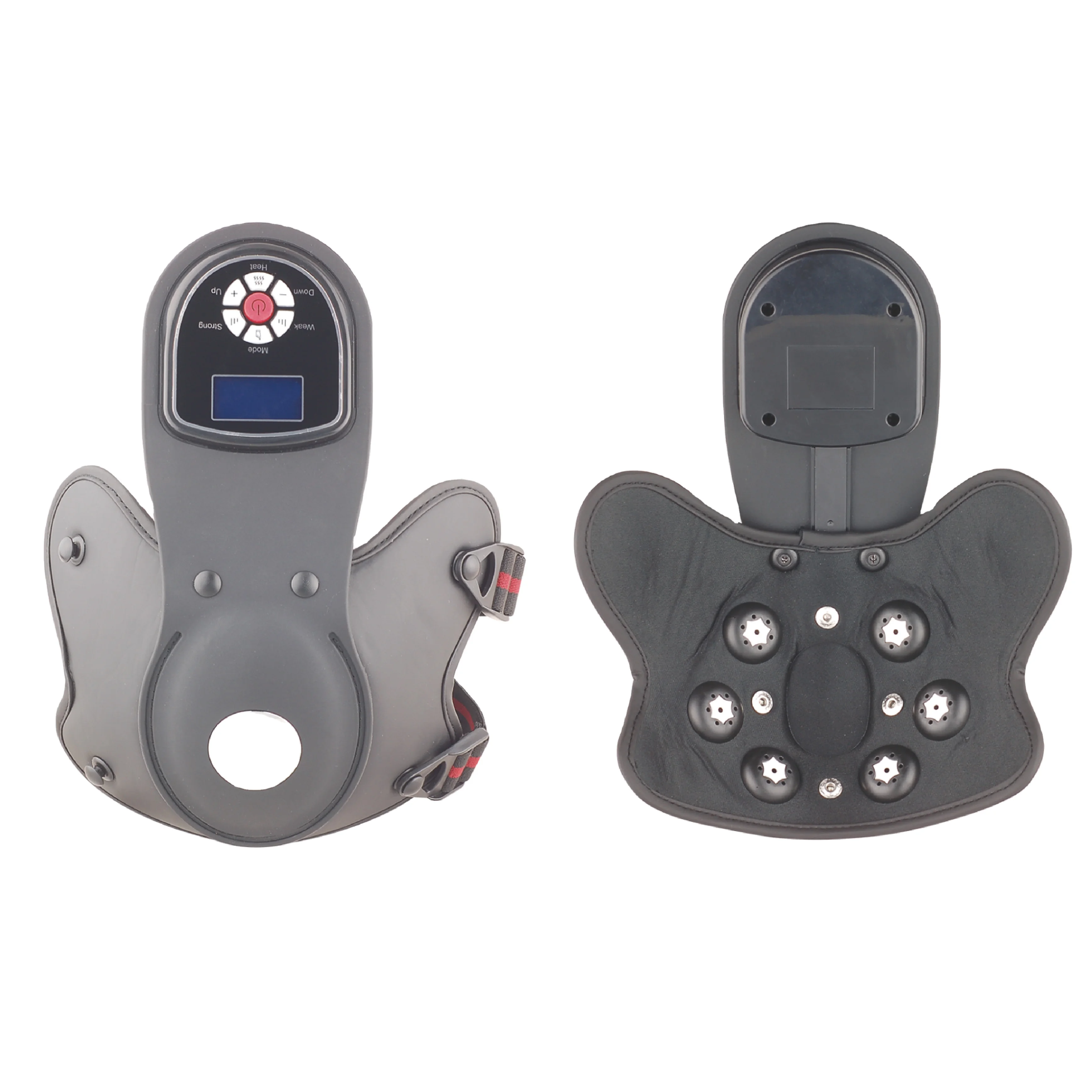 EMS Knee Pain Arthritis Physical Therapy Knee Massager With Low-Frequency Pulse Heating Health Care Products