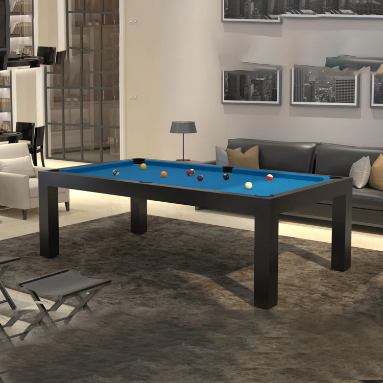 
High-end customized standard pool table size 9ft pool dining table 