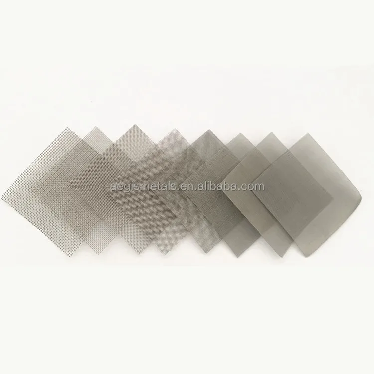 Pure Al wire mesh 100 150 mesh aluminum micron filter cloth