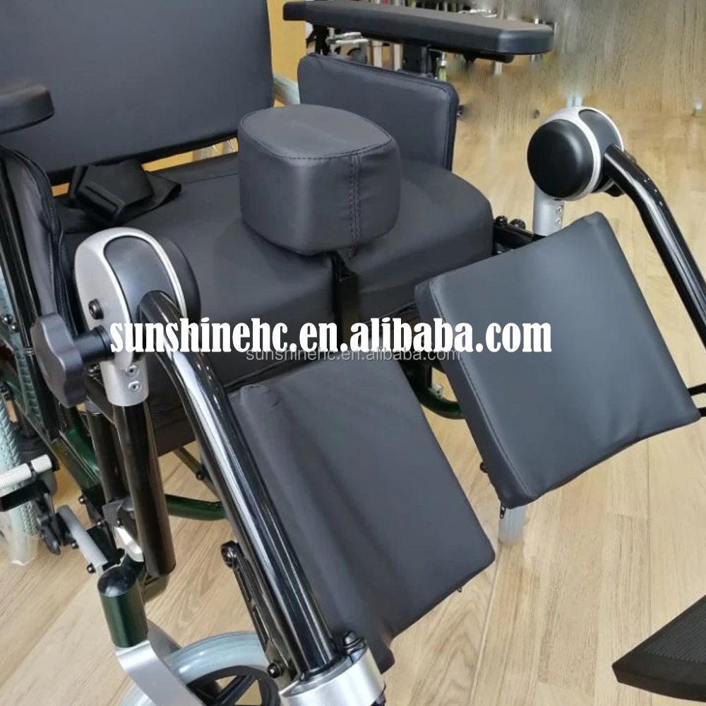 Popular Lightweight Durable Aluminum Frame Folding Tilt Wheelchair For Disabled Adult In Space Wheelchair WH929