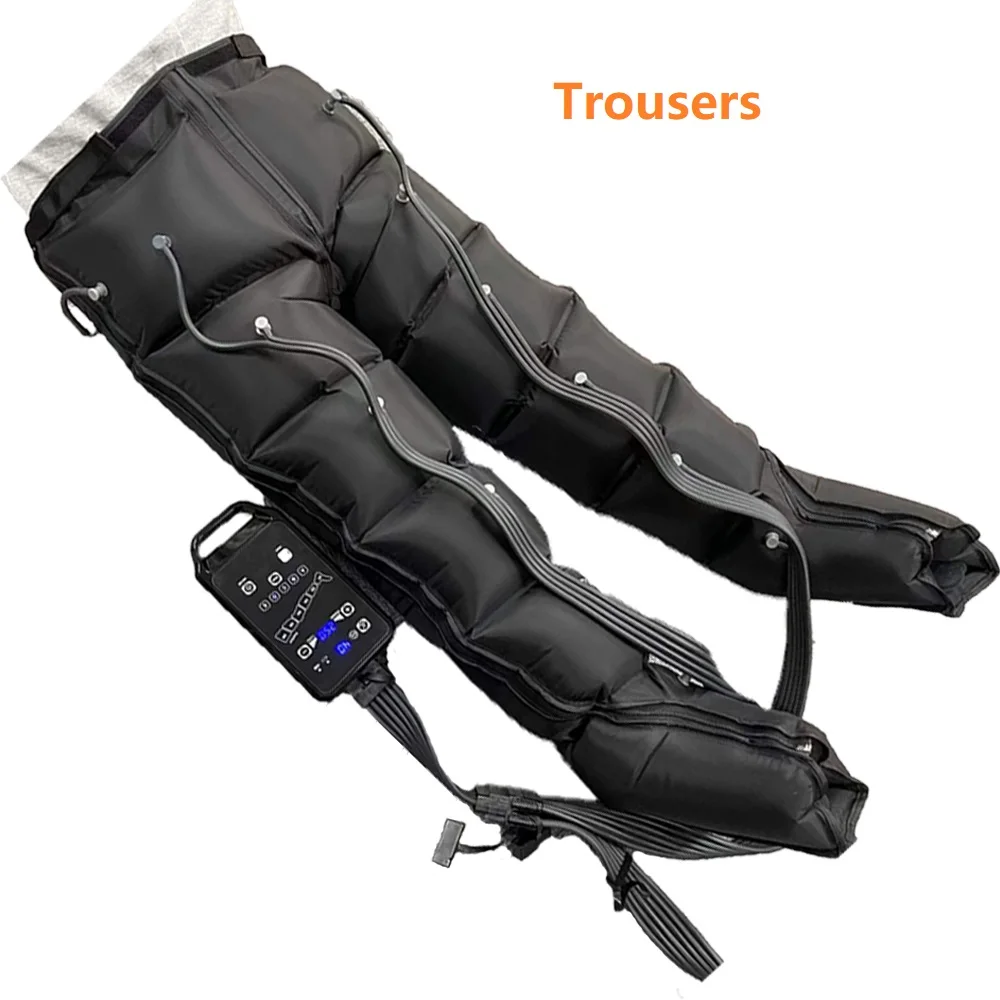 Новый дизайн беспроводные компрессионные ботинки для ног с аккумулятором 8 камер прессотерапия