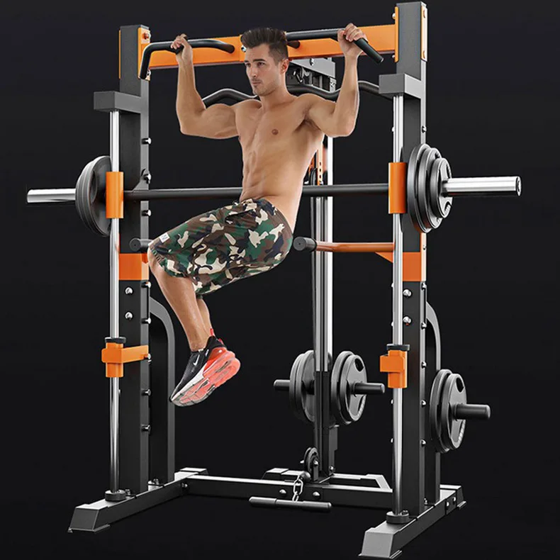 Professional Home Trainer Outfit Workout Gym Equipment Smith Machine Home Monolift Gym Squat Rack