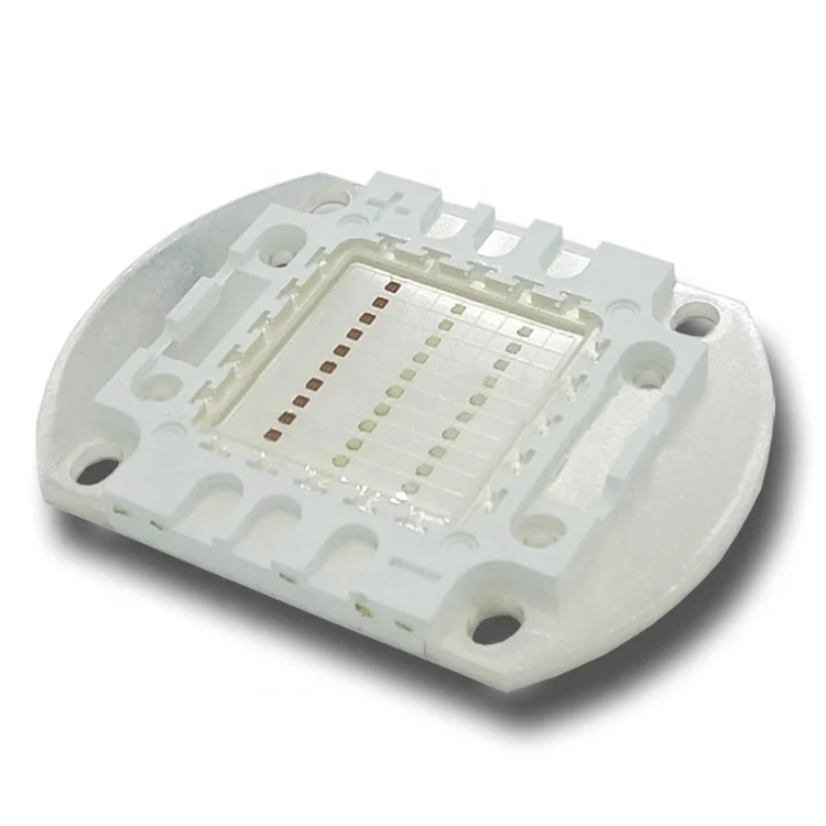 12W RGBW Full Color High Power LED Lamp Bead Stage Lighting with Integrated RGBW Emitting Red Blue White Green Warm White