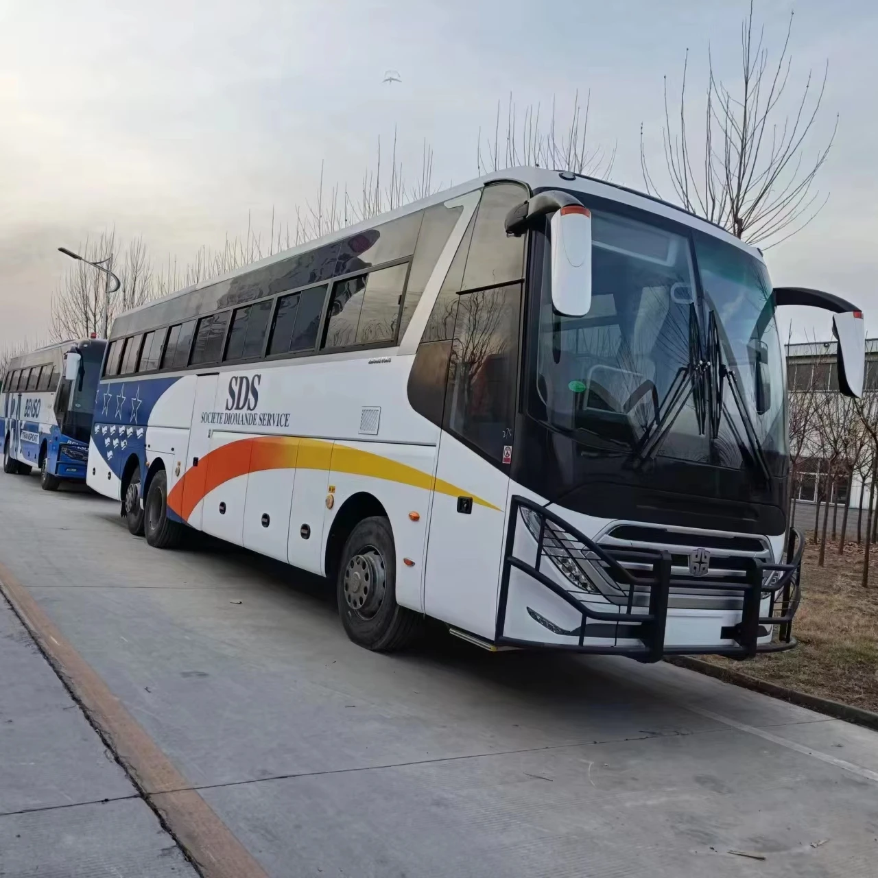 Used Zhongtong Front Engine City Bus Luxury Zhongtong Bus with Front Engine Lck6132d 50 Seats Used City Bus for Sale