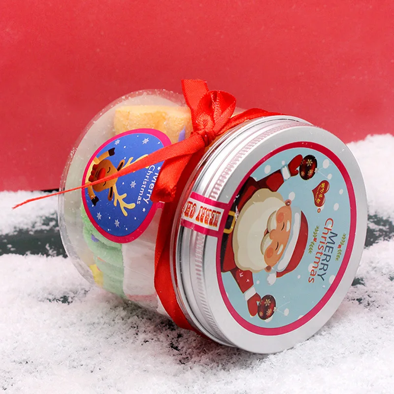 Christmas candy in bulk Santa Claus handmade cute little marshmallows