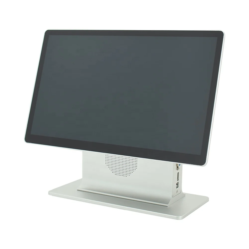 Aluminum Shell Ultra-thin Windows 15.6 inch and7 Inch  Dual screen pos machine cash register