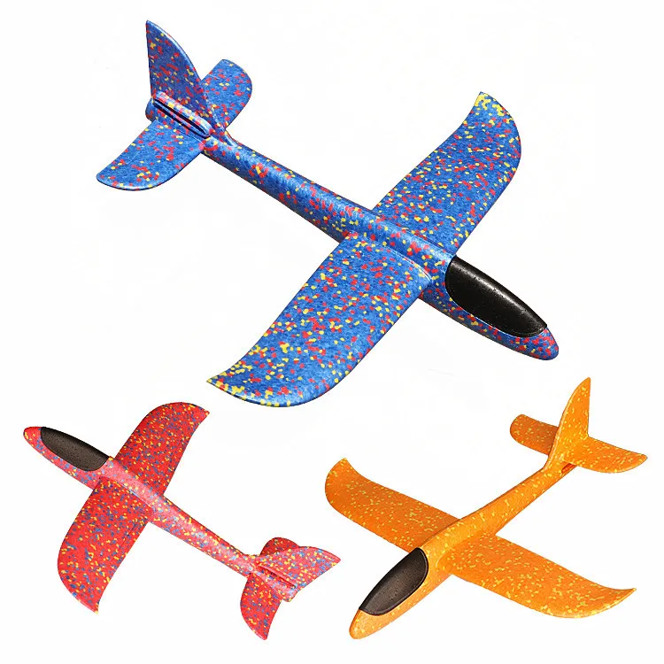 36CM EPP Foam Hand Throw Airplane Outdoor Launch Glider Plane Kids Gift Toy Light Interesting Toys Foam Plane