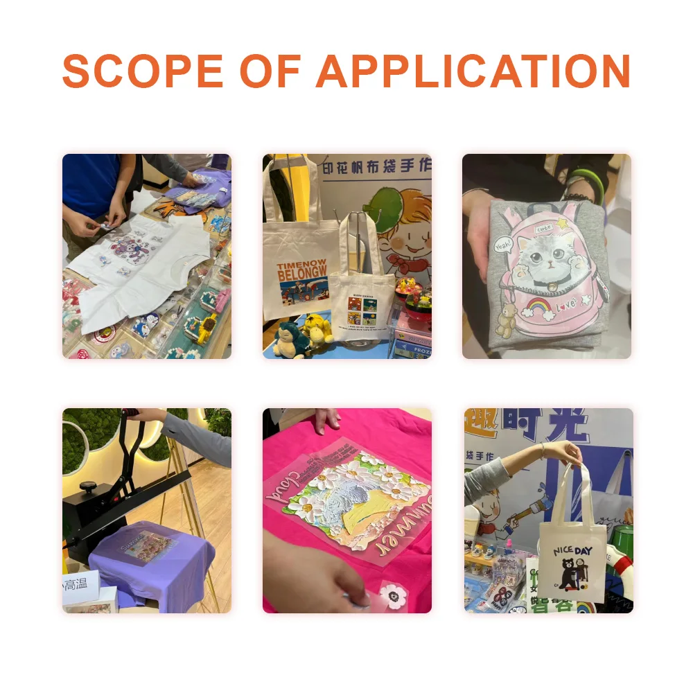 Dtf A3 Printer Creativity L1800 A3 Dtf Printer Dual Head Pigment Printer: Dtf Powder Shaker 60cm Machine