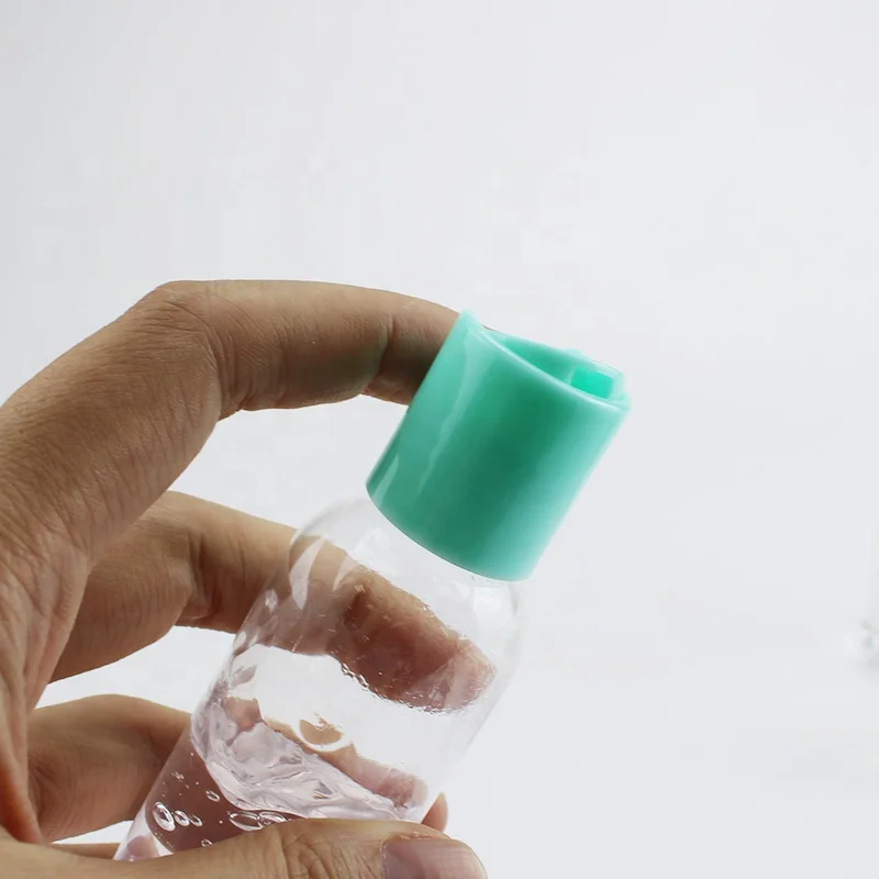 small clear plastic  Leak Proof  travel bottle and jar set plastic travel bottle kit