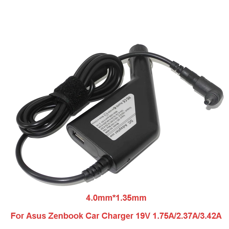 90W Automatic Universal Laptop Dc Car Charger Power Adapter 8Tips For Dell Acer Lenovo Sony Asus Laptops