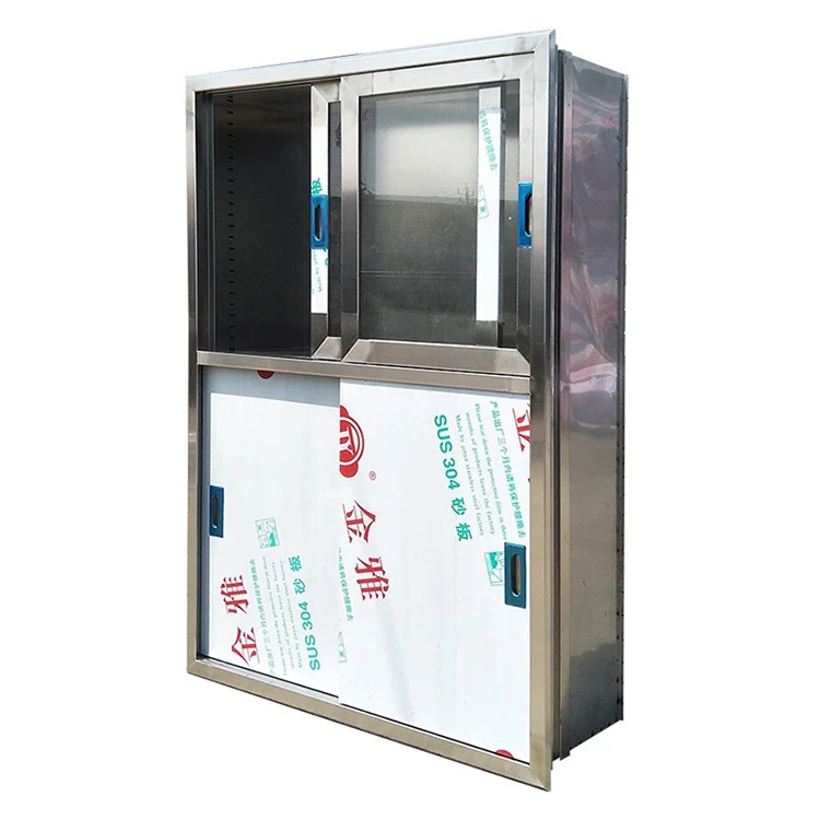 ISO Standard Operating Room Stainless Steel Medical Glass Cabinet
