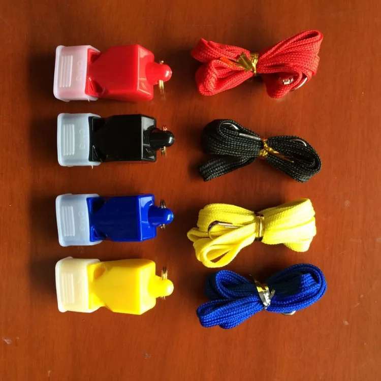 2021 Soccer Basketball Hockey Baseball Sports Classic Plastic Whistle Referee Whistle