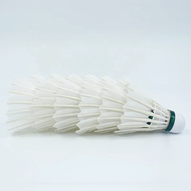 Hot Sale Professional Goose Feather Badminton Ball Factory Wholesale Shuttlecocks for Training and Competition