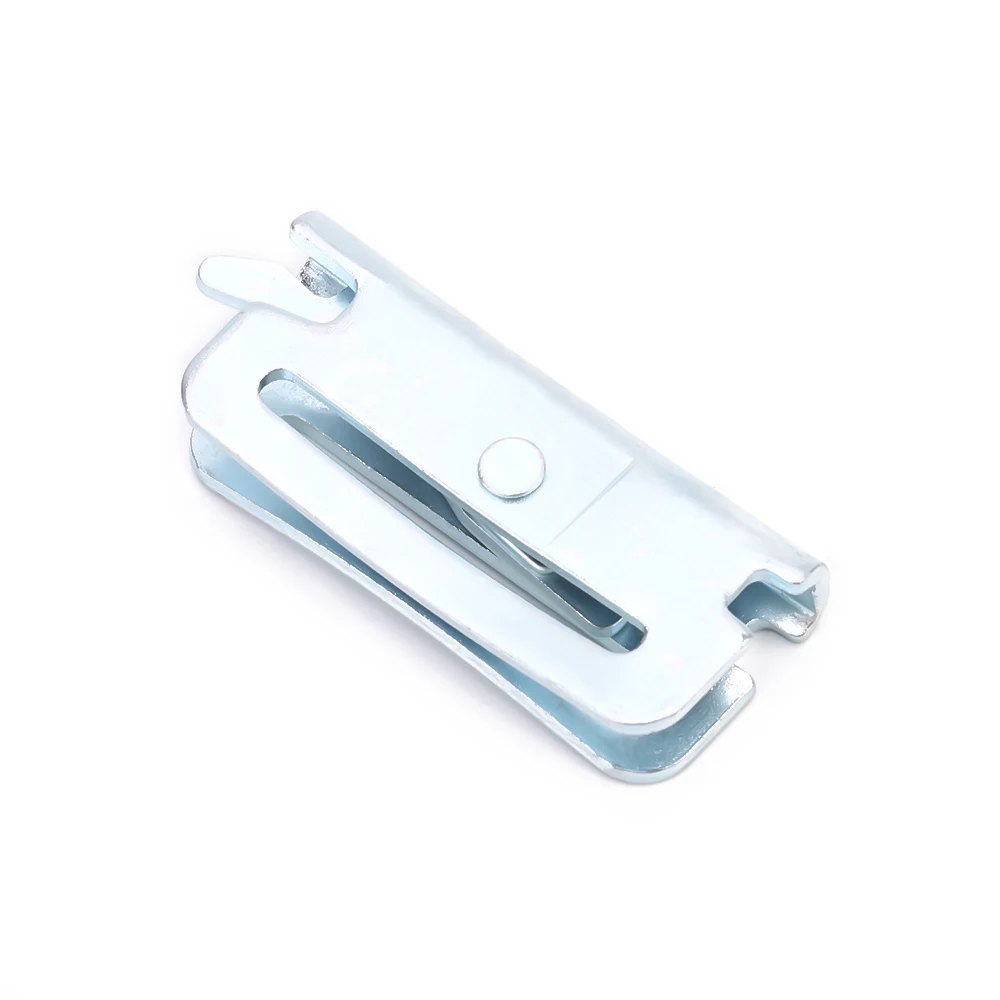 2 inch 4000lbs Zinc Plated Cargo Tie Down Straps Series E Track Single Piece E Track Fitting for Truck Traile