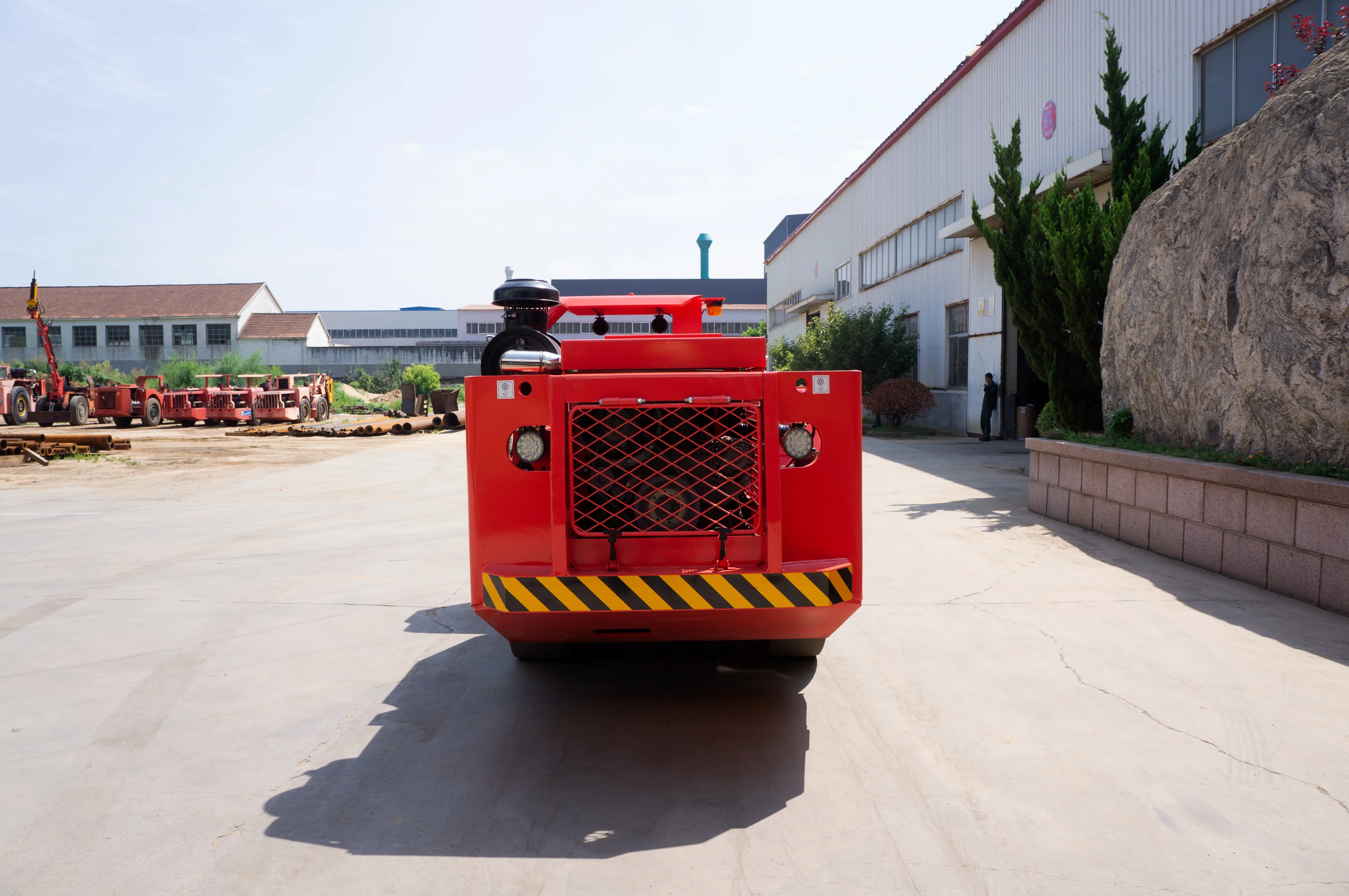 Diesel Lhd Underground Gold Mine Machinery 4 Wheels Side Seat Loader underground Scooptram