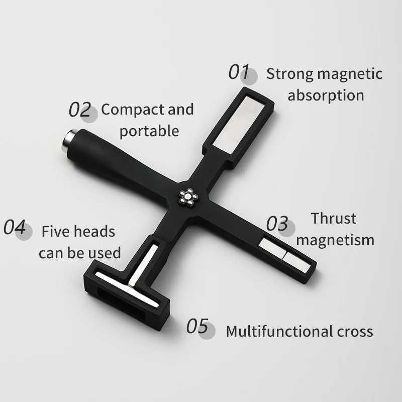 Cross-shaped Reusable  Nails Quality Strong Cat Eye Magnet for Nail Art DIY High Quality Strong Cat Eye Magnet for Nail Art
