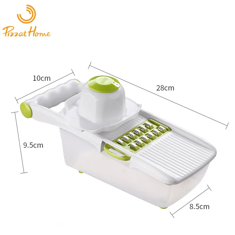 Multifunction Vegetable Shredder Lemon Slicer Stainless Steel Cucumber Onion Ginger Crusher Cutter Vegetables Grater