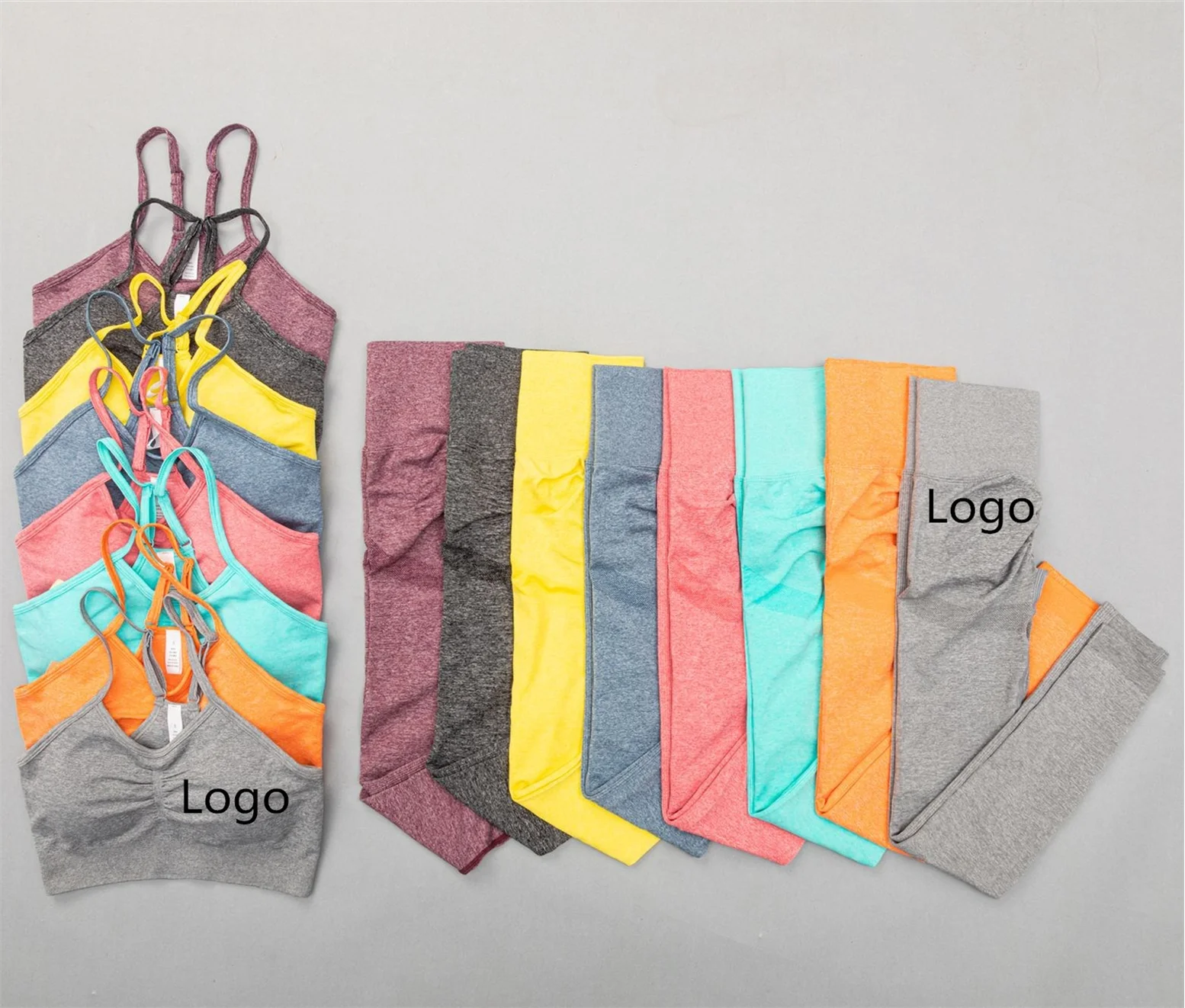 
Женские комплекты для тренировок с логотипом на заказ, оптовая продажа, комплект из 2 предметов, одежда для спортзала, комплекты для фитнеса для женщин 