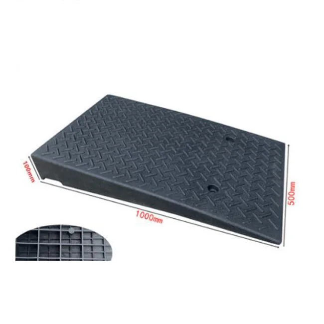 Factory  directly supply rubber road slope car threshold ramp door curb ramp