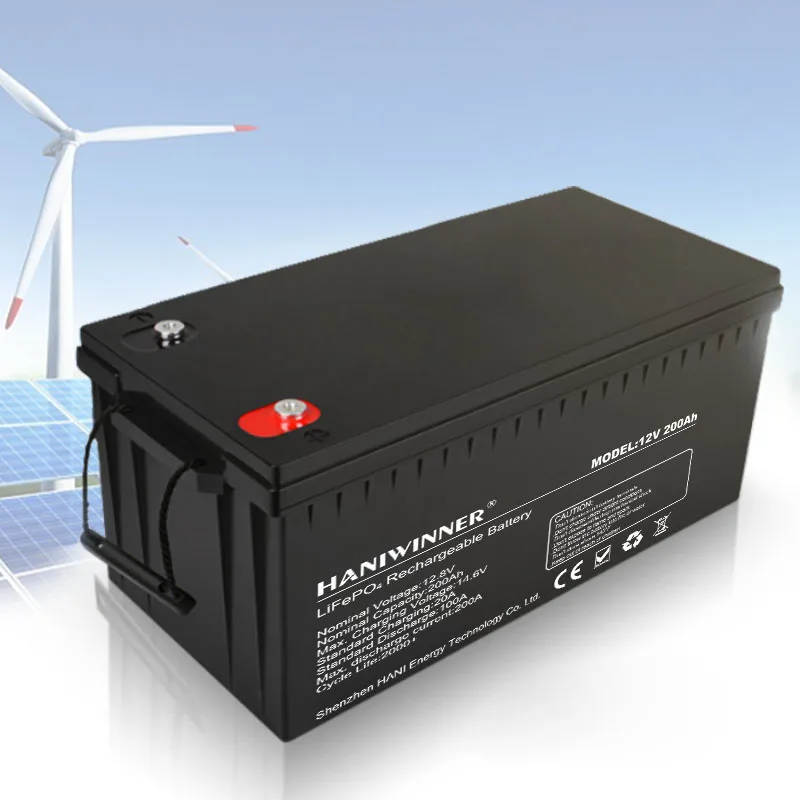 Deep Cycle Rechargeable Energy Storage Batterie Lifepo4 48V 24V 12V 300Ah 200Ah 100Ah Lithium Ion Battery Pack