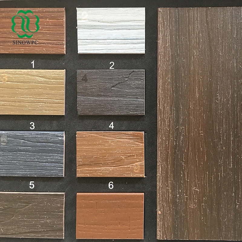 
wpc decking board outdoor co extrusion series, durable capped hollow decking board for garden floor 