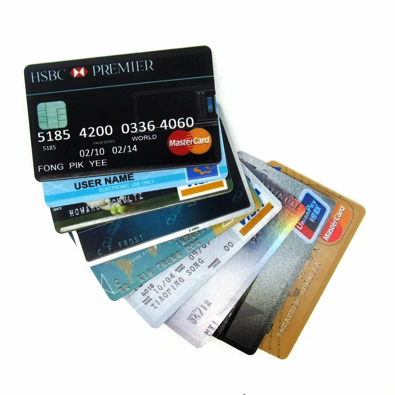 Водонепроницаемый супертонкий флэш-накопитель для кредитной карты, USB флеш-накопитель объемом 64 ГБ, 32 ГБ, флеш-накопитель объемом 8 ГБ, 16 ГБ, модель банковской карты, карта памяти, флеш-накопитель объемом 128 Мб