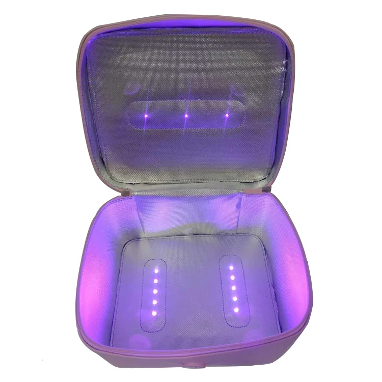 high quality LED UVC Sterilization Multifunctional Storage Bag Underwear Phone Disinfection Box