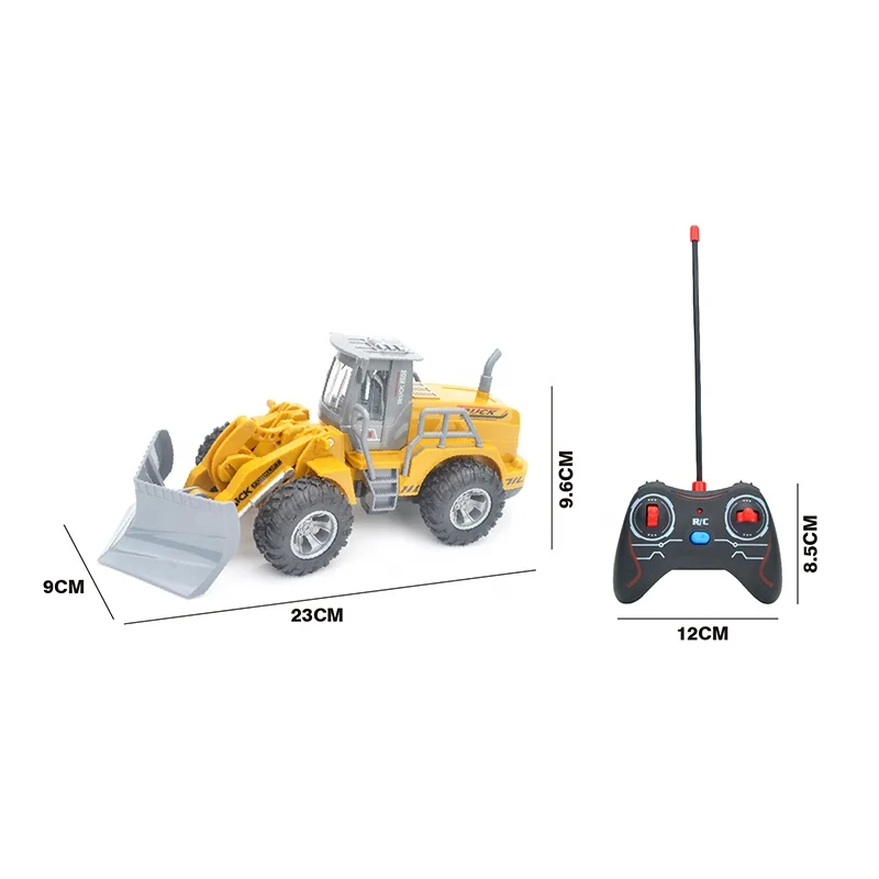 Full Functional Front Loader RC Remote Control Construction Toy Tractor