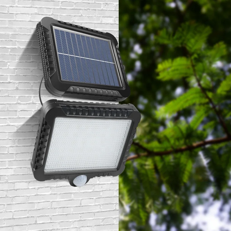 Human Body Induction Outdoor  Solar Powered  56 LED Waterproof Motion Sensor Solar Garden Lantern