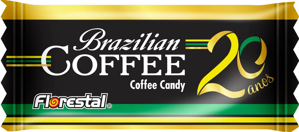 80370 - Brazilian Coffee Hard Candy Flowpack 3,6g 30x138un