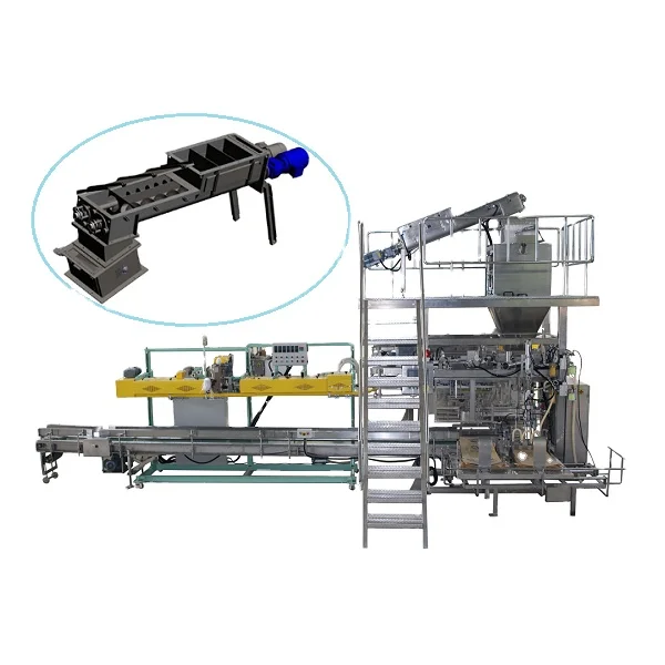 
bakery premix auto packing machine from filling to palletizing system 