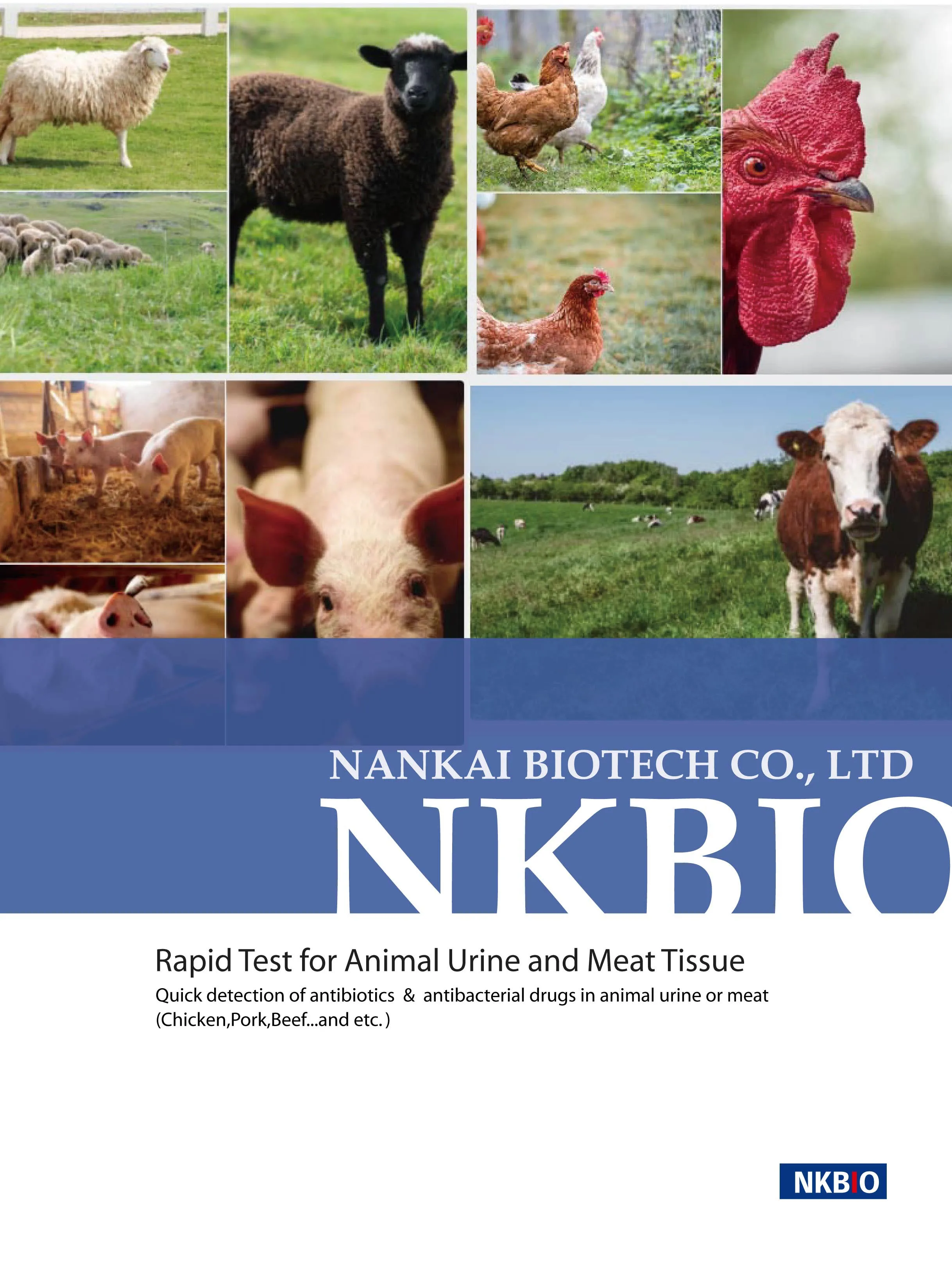 Nitrofuran (AOZ) Antibiotic residues rapid test in aquaculture