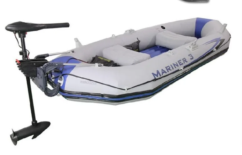 12V Transom Mount marine  kayak Trolling Motor 40Lbs Thrust designed for Intex