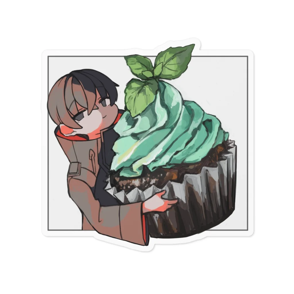 
Japanese anime High quality Original custom stickers decals designed by the artist 