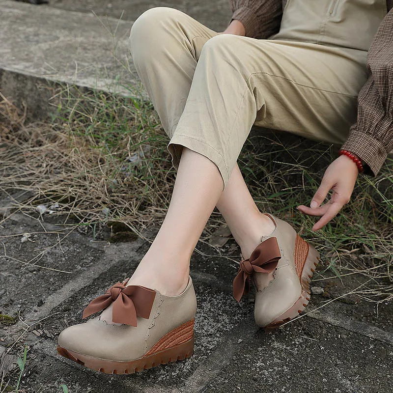 Women Flat Shoes Thick Sole Platform Shoes Fringe Spring Tassels Fashion Summer platform shoes women